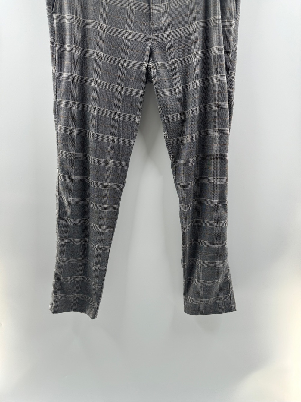 Hollister Epic Flex Skinny Chino Pants Men’s 32x32 Gray Plaid - Picture 4 of 8